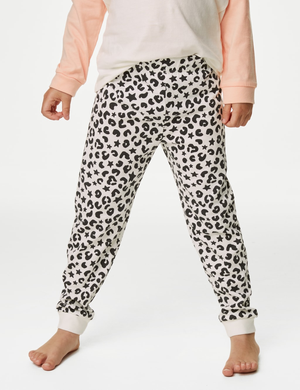 2pk Pure Cotton Cat Pyjama Sets (1-8 Yrs) image 4