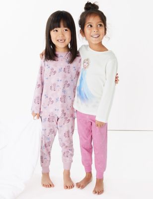 Frozen 2 two piece pajama set for girls 