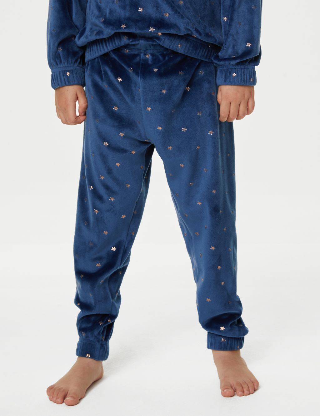 Velour Star Pyjamas (1-8 Yrs) image 4