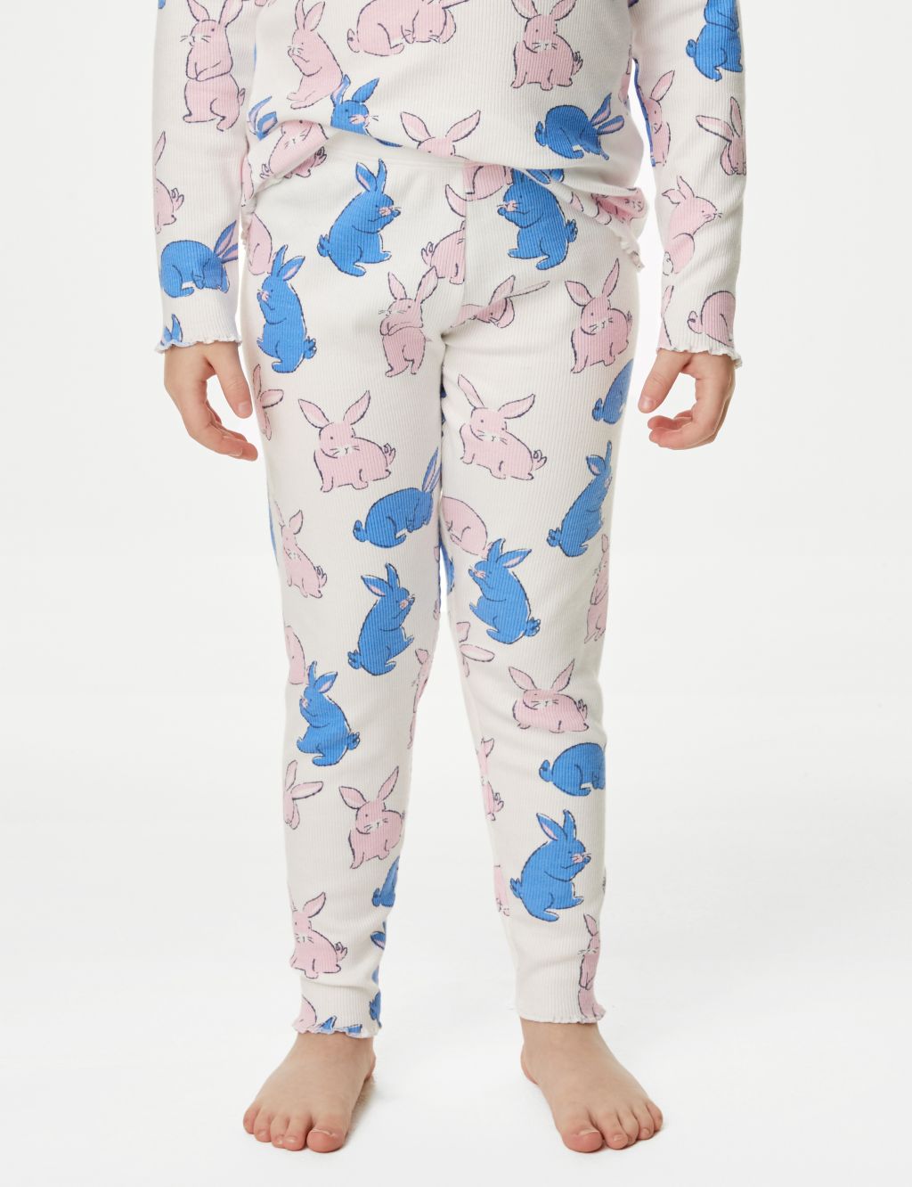 Cotton Rich Bunny Pyjamas (1-8 Yrs) image 4