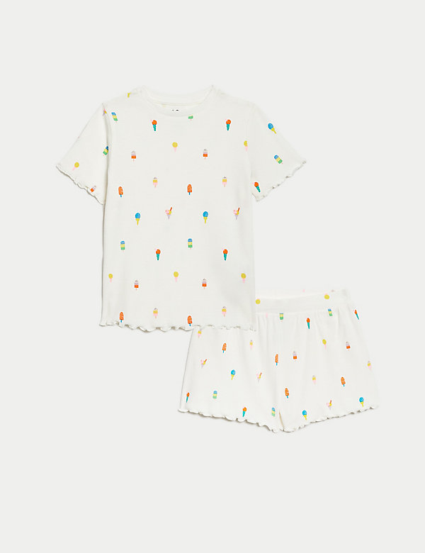 Cotton Rich Ice Cream Pyjamas (1-8 Yrs) - PT