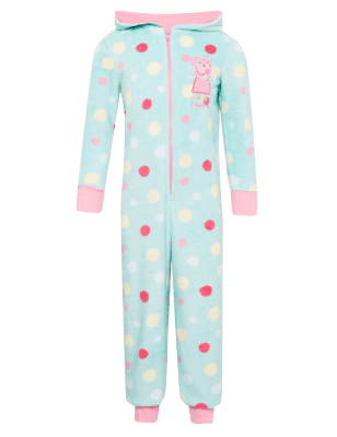 Peppa pig fleece onesie new arrivals