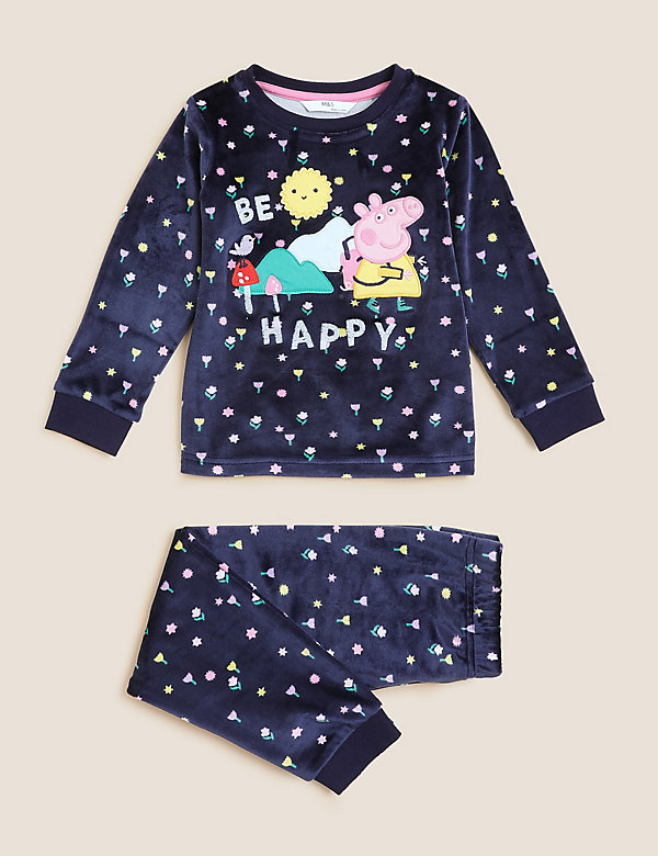 Peppa Pig™ Velour Pyjamas (1-7 Yrs) - HK