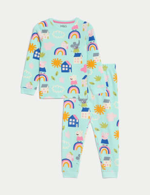 Ladies peppa 2024 pig pyjamas