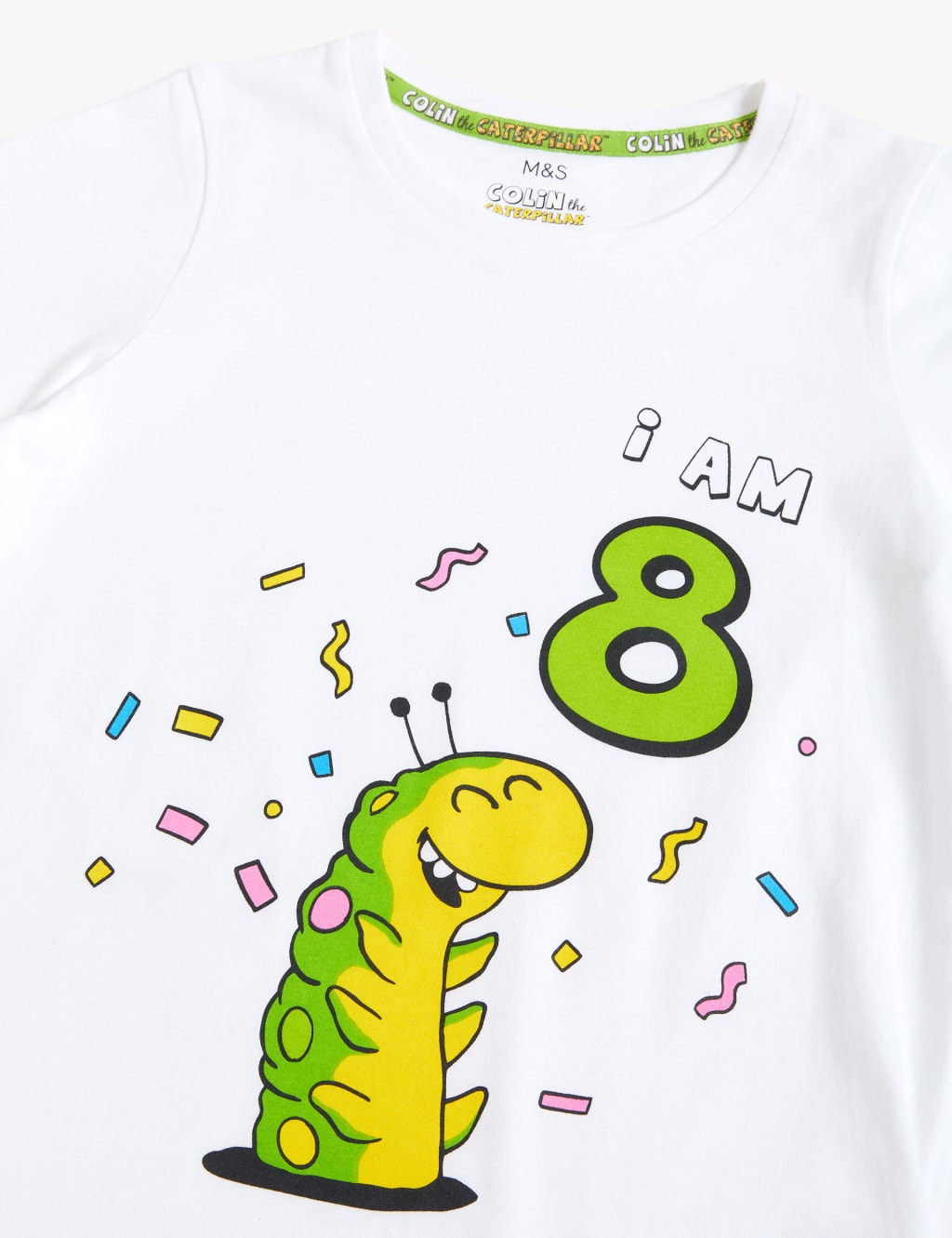 Pure Cotton Colin The Caterpillar™ Birthday Pyjamas (7-9 Yrs) image 4