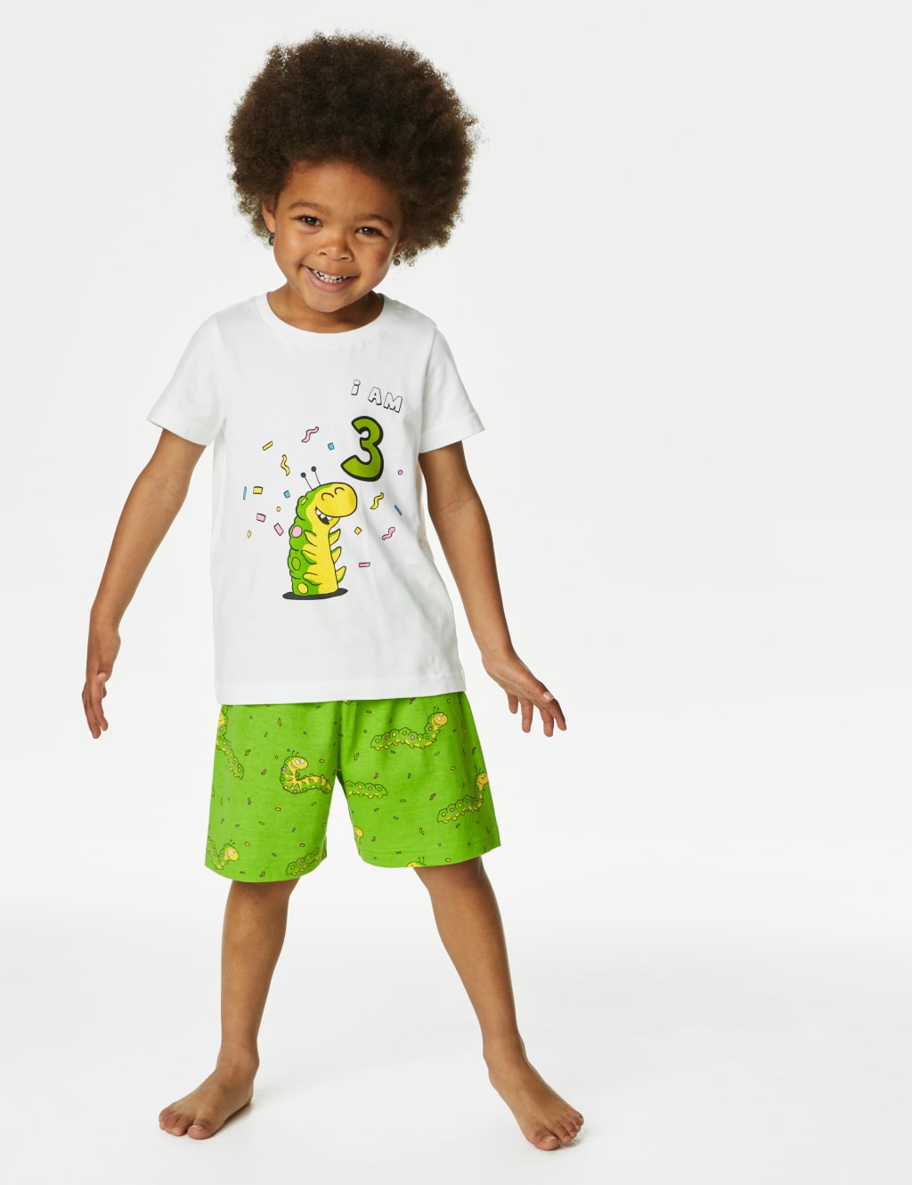 Pure Cotton Colin The Caterpillar™ Pyjamas (2-4 Yrs) image 1