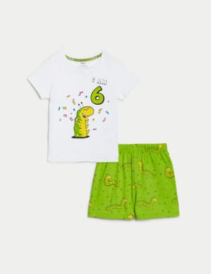 

Unisex,Boys,Girls M&S Collection Colin The Caterpillar™ Short Pyjama Set (5-7 Yrs) - Beige, Beige