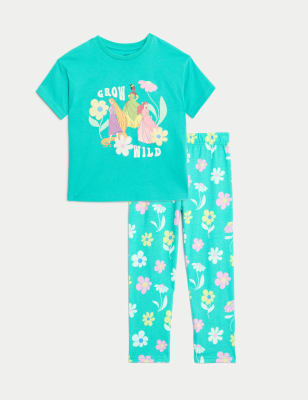 

M&S Collection Disney Princess™-Schlafanzug (2-8 J.) - Aqua Mix, Aqua Mix