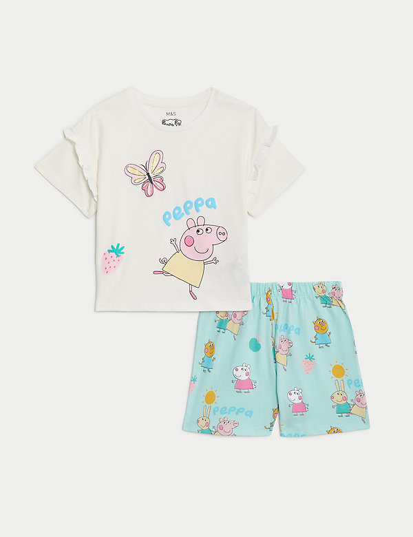 Pure Cotton Peppa Pig™ Pyjamas (1-7 Yrs) - EE