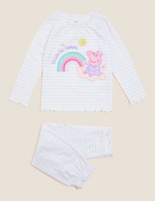 M&S Girls Peppa Pig  Pyjamas (12 Mths