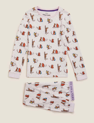 

M&S Collection Pijama de Las Brujas de Roald Dahl™ (2-10 años) - Cream Mix, Cream Mix