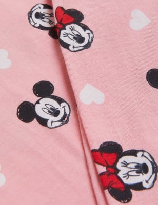 

M&S Collection Schlafanzug aus reiner Baumwolle mit Minnie Mouse™-Motiv (2-7 J.) - Pink Mix, Pink Mix