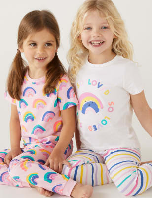 Rainbow pjs new arrivals