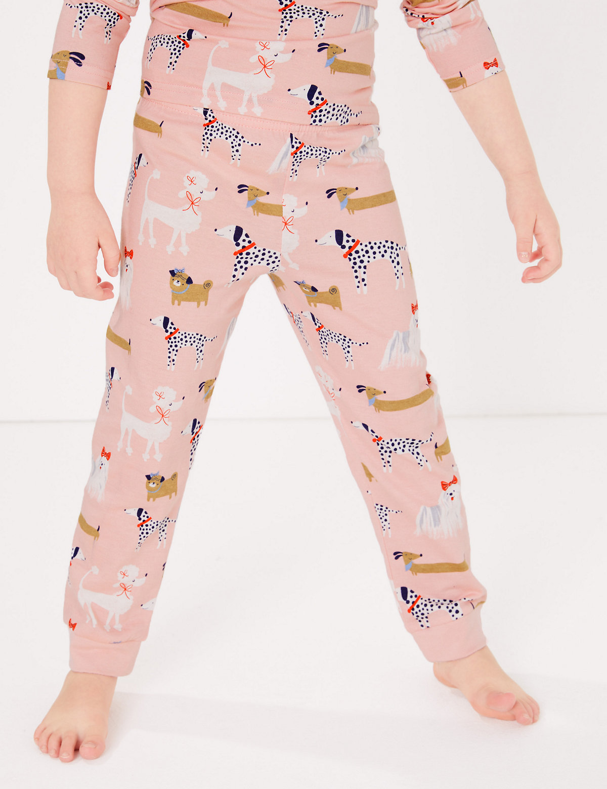 2 Pack Dog Print Pyjama Set (1-7 Years)