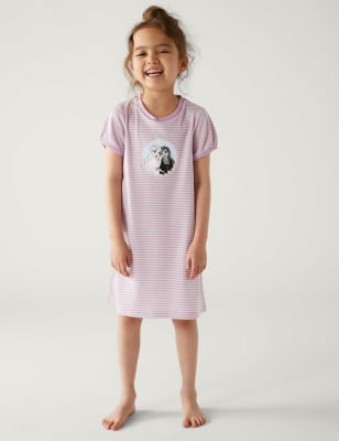 

M&S Collection Camisón de rayas de Frozen™ de Disney (2-10 años) - Pink Mix, Pink Mix