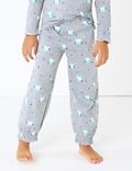 2 Pack Cotton Owl Print Pyjama Sets (1-7 Years)