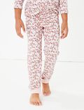 3 Pack Cotton Floral Print Pyjama Sets