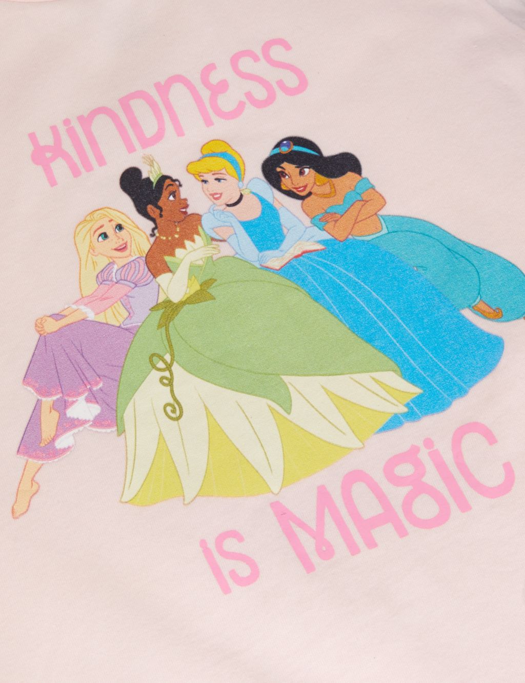Disney Princess™ Kindness Slogan Pyjamas (2-10 Yrs) image 4