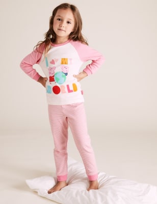 Peppa pig daddy pjs hot sale