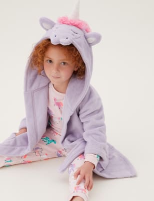 Unicorn dressing gown clearance children's