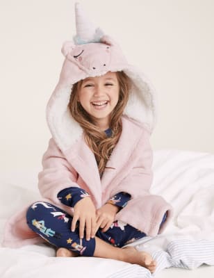 marks and spencer girls dressing gowns