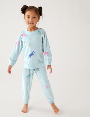 Velour Horse Pyjamas