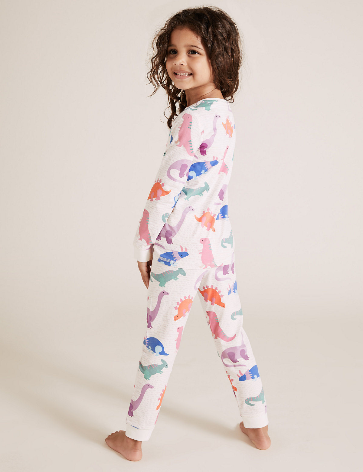 Cotton Dinosaur Print Pyjama Set