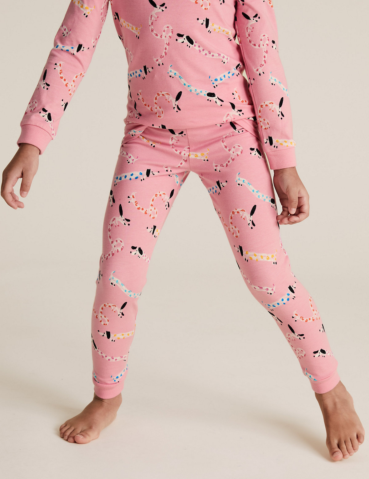 Cotton Dog Pyjama Set (1-7 Yrs)