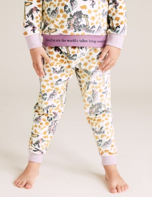 Giraffe pj set discount womens