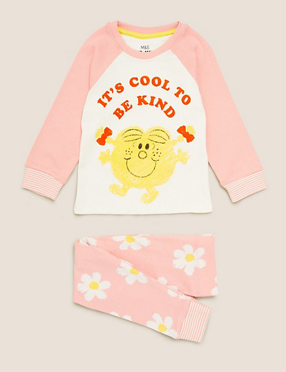 Pure Cotton Little Miss™ Pyjama Set (1-7 Yrs)