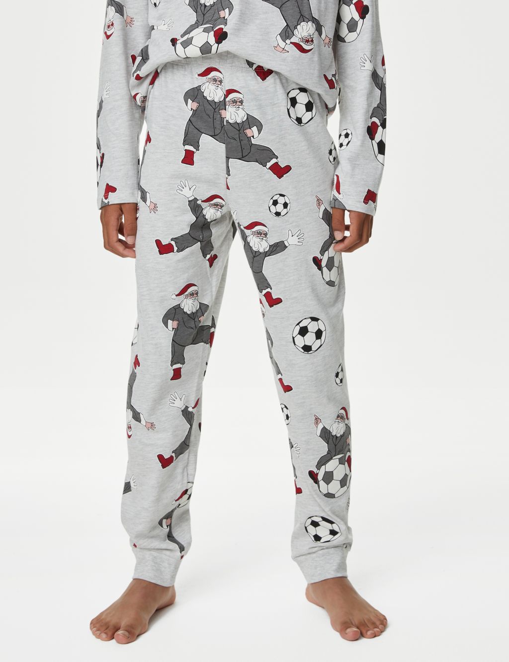Cotton Rich Christmas Football Pyjamas (1-16 Yrs) image 4