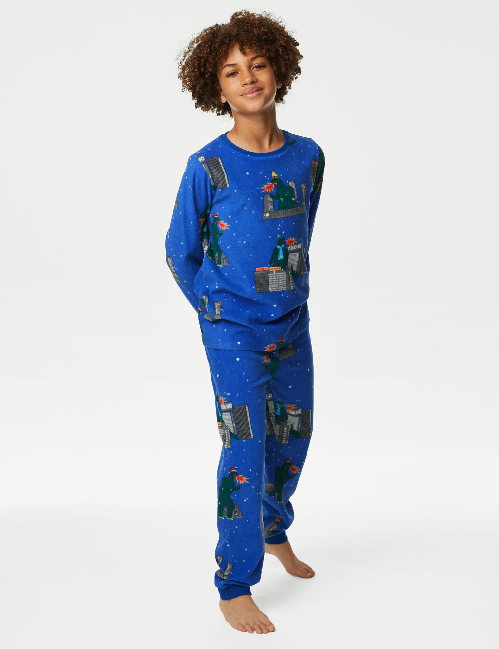 Fleece Tokyo Pyjamas (2-16 Yrs) image 1