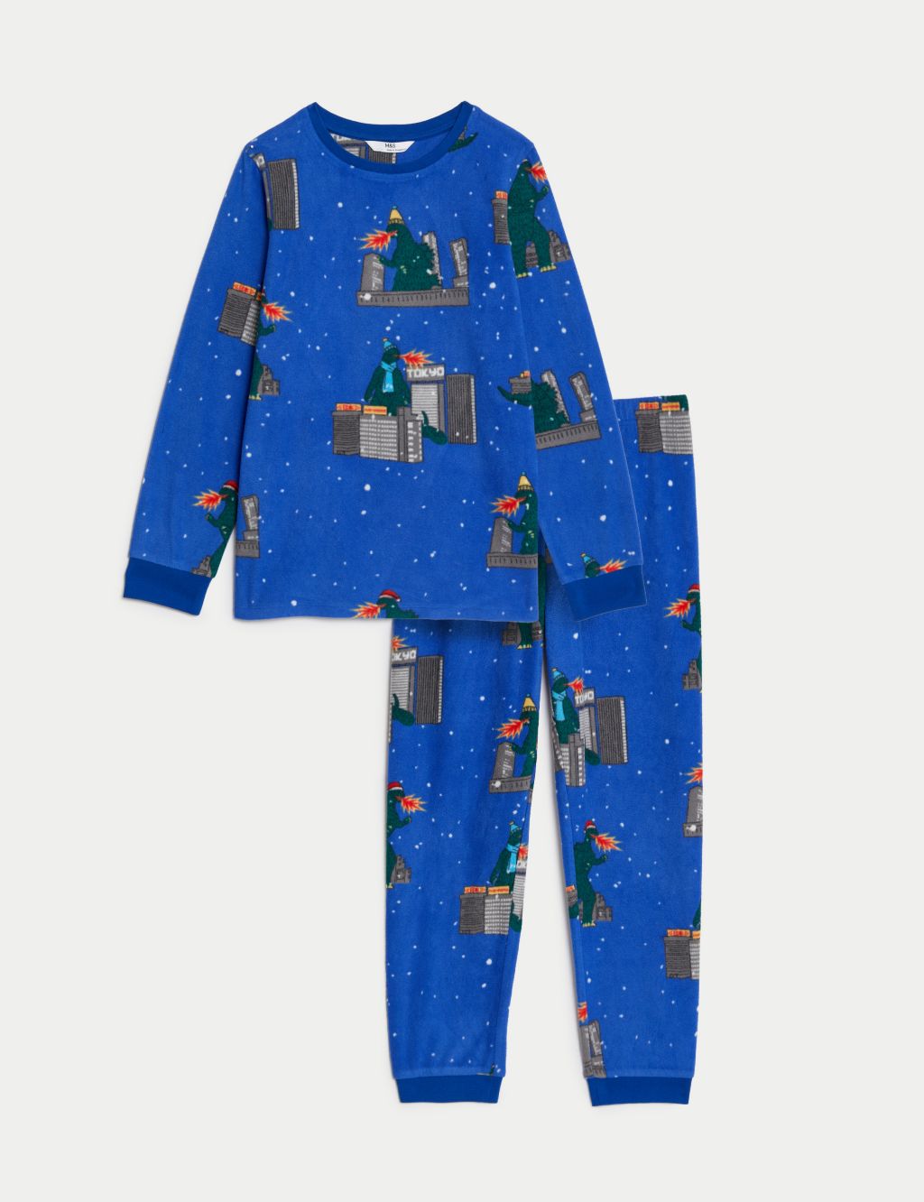 Fleece Tokyo Pyjamas (2-16 Yrs) image 2