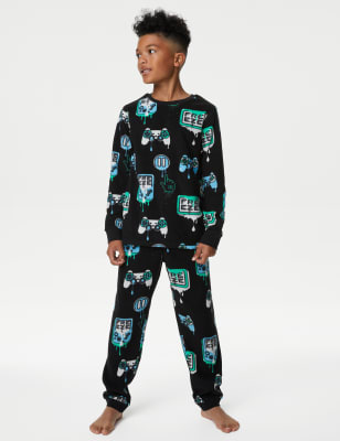 Fleece christmas deals pyjamas