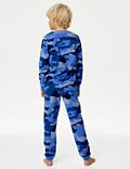 Fleece Camouflage Pyjamas (6-16 Yrs)