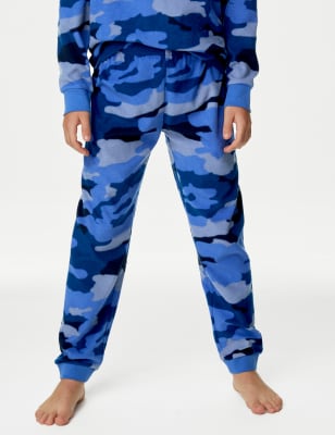 Fleece Camouflage Pyjamas (6-16 Yrs)