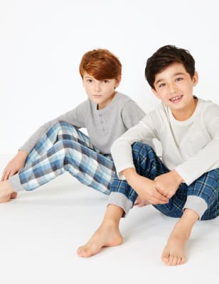 Kostkovan&aacute; pyžamov&aacute; souprava, 2&nbsp;ks v&nbsp;balen&iacute; (3-16&nbsp;let)