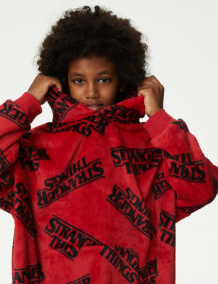 Stranger Things™ Oversized Hoodie (7-16 Yrs) | M&S TW