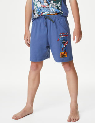 Captain America™ Short Pyjama Set (6-16 Yrs)