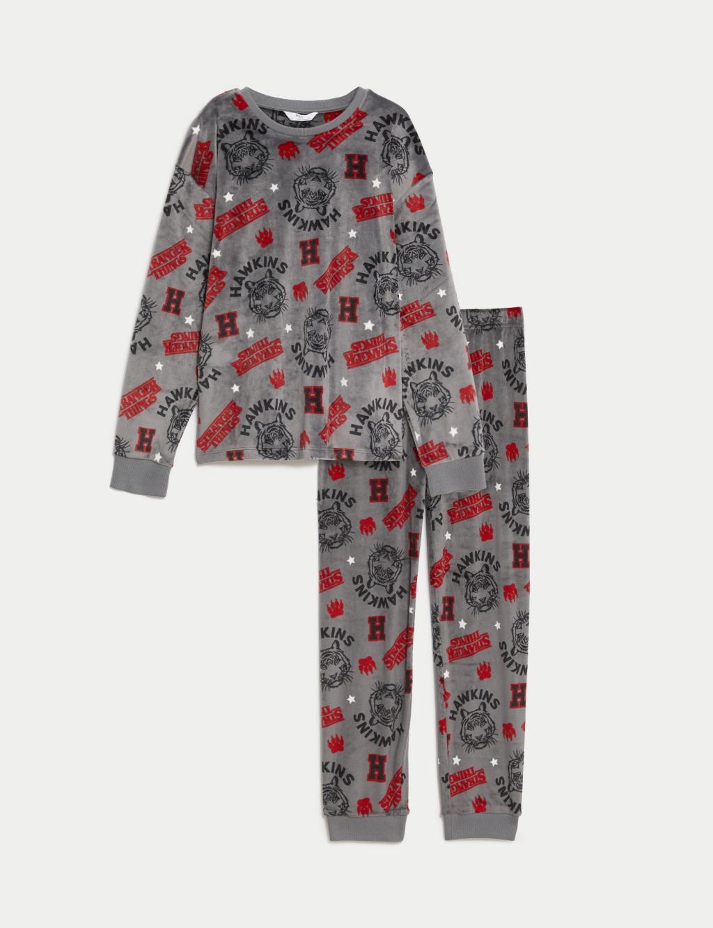 Stranger Things™ Velour Pyjamas (6-16 Yrs) image 1