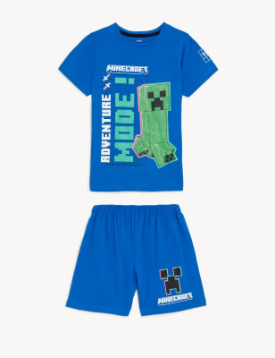 Minecraft Pyjama Set 6 15 Yrs