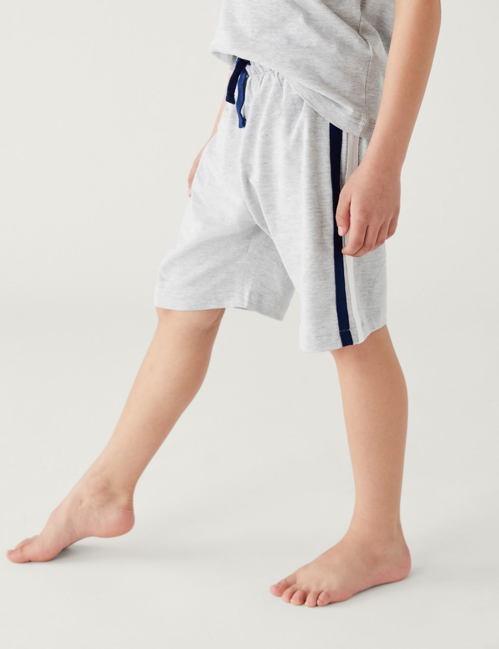2pk Cotton Rich Striped Short Pyjama Sets (6-16 Yrs) image 3