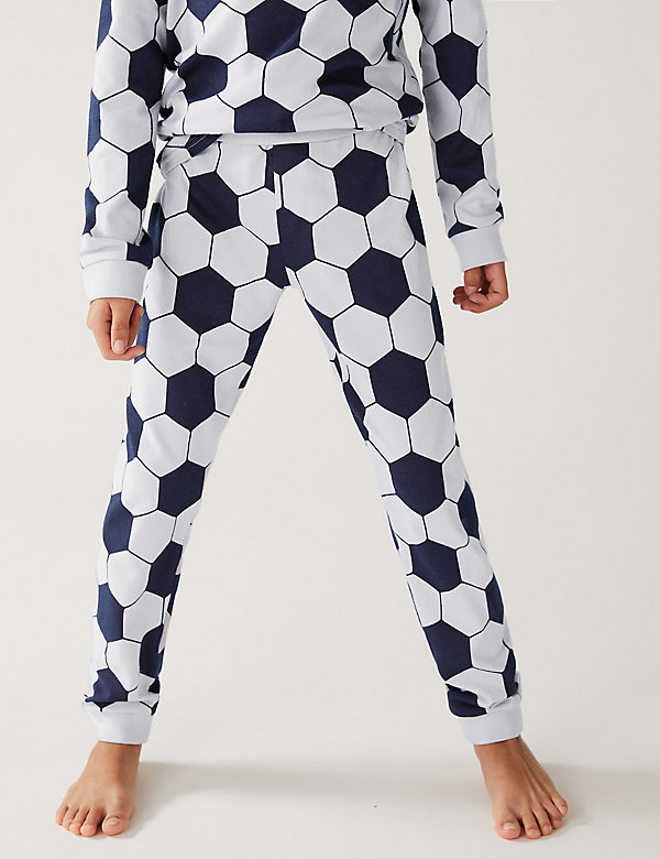 Cotton Rich Football Pyjamas (7-16 Yrs) - FI