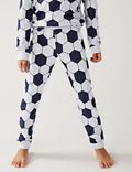 Cotton Rich Football Pyjamas (7-16 Yrs)