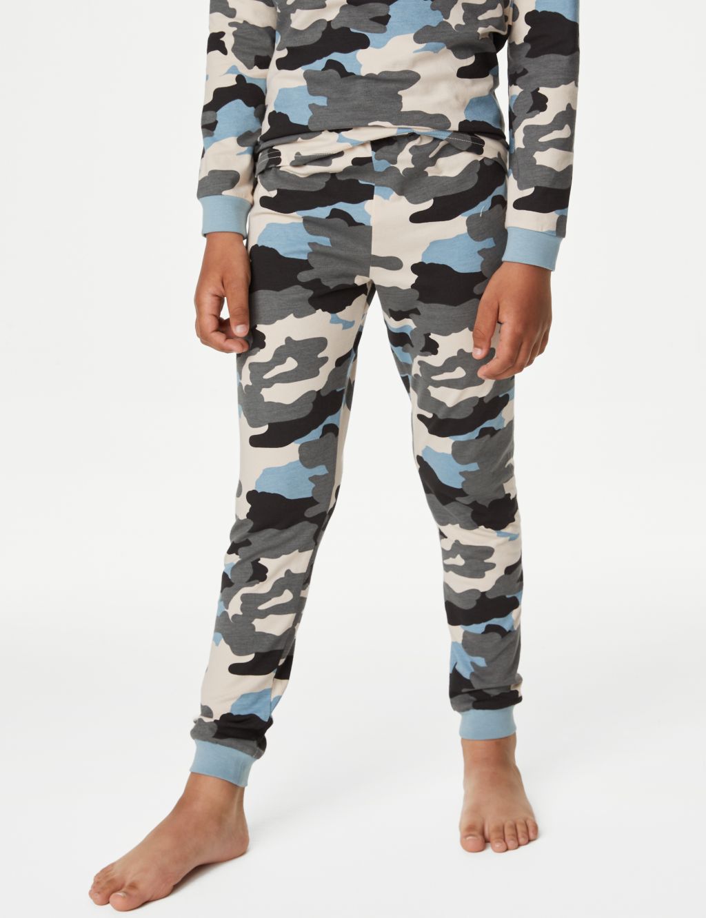 Cotton Rich Camouflage Pyjamas (7-14 Yrs) image 4