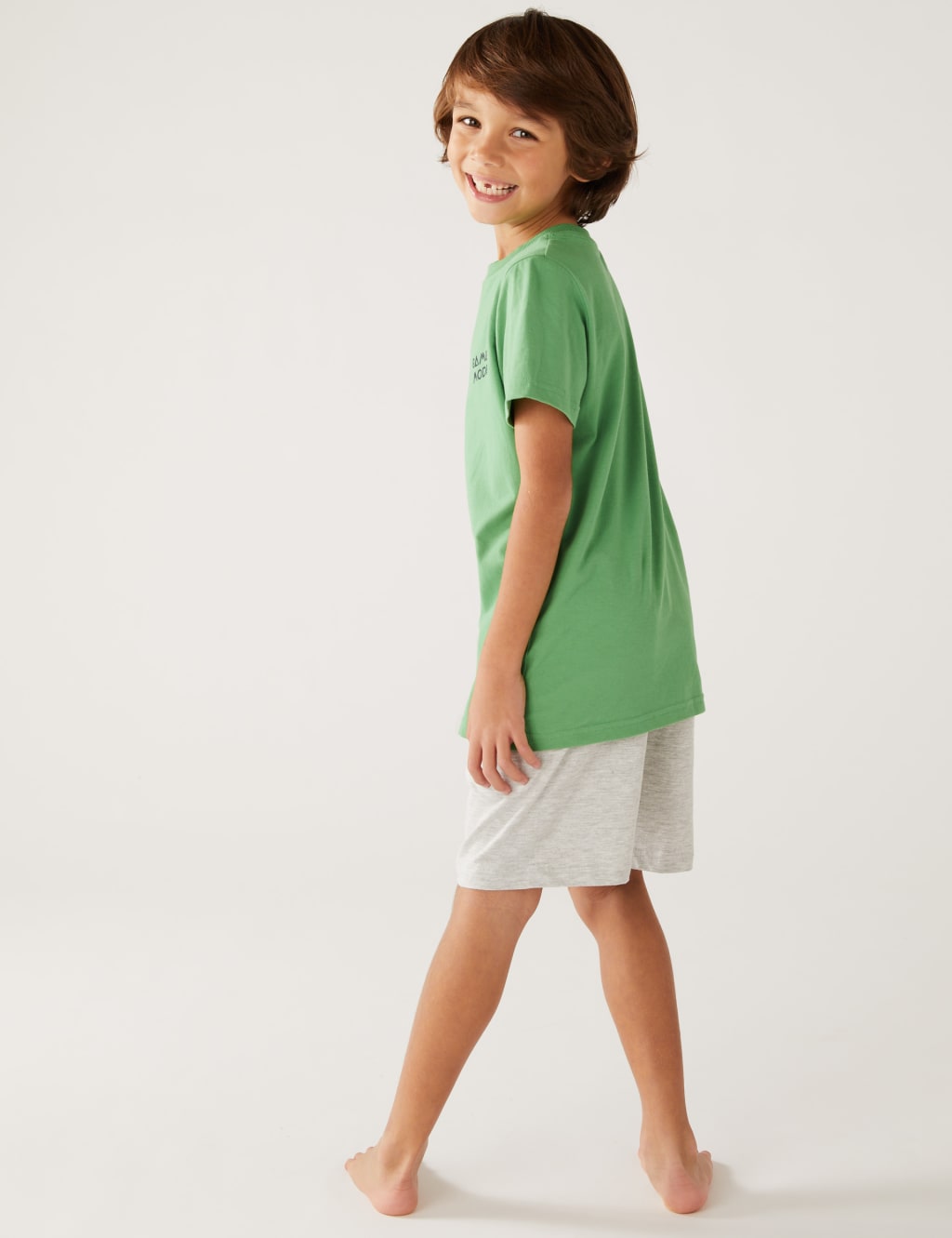 2pk Cotton Rich Gaming Short Pyjama Sets (6-16 Yrs) image 5