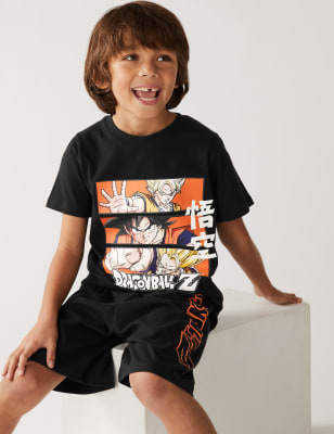 

M&S Collection Conjunto de pijama corto de Dragon Ball Z™ (6-16 años) - Black, Black