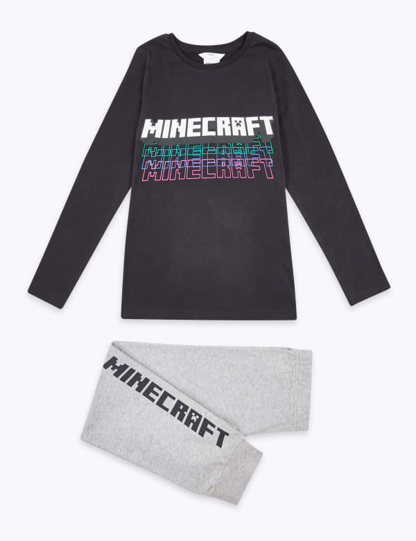 Minecraft Boys Pyjamas M S