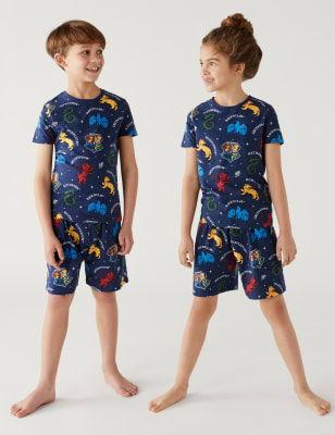 

Boys M&S Collection Harry Potter™ Short Pyjama Set (6-16 Yrs) - Navy Mix, Navy Mix