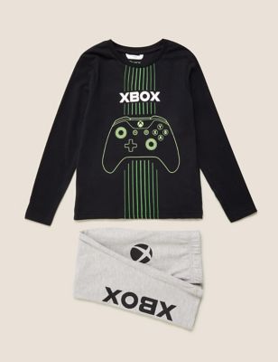 Pyjama à motif Xbox™ (du 6 au 16 ans) - Black Mix